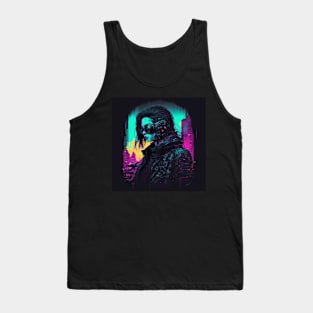 Cyberpunk Paint Style Tank Top